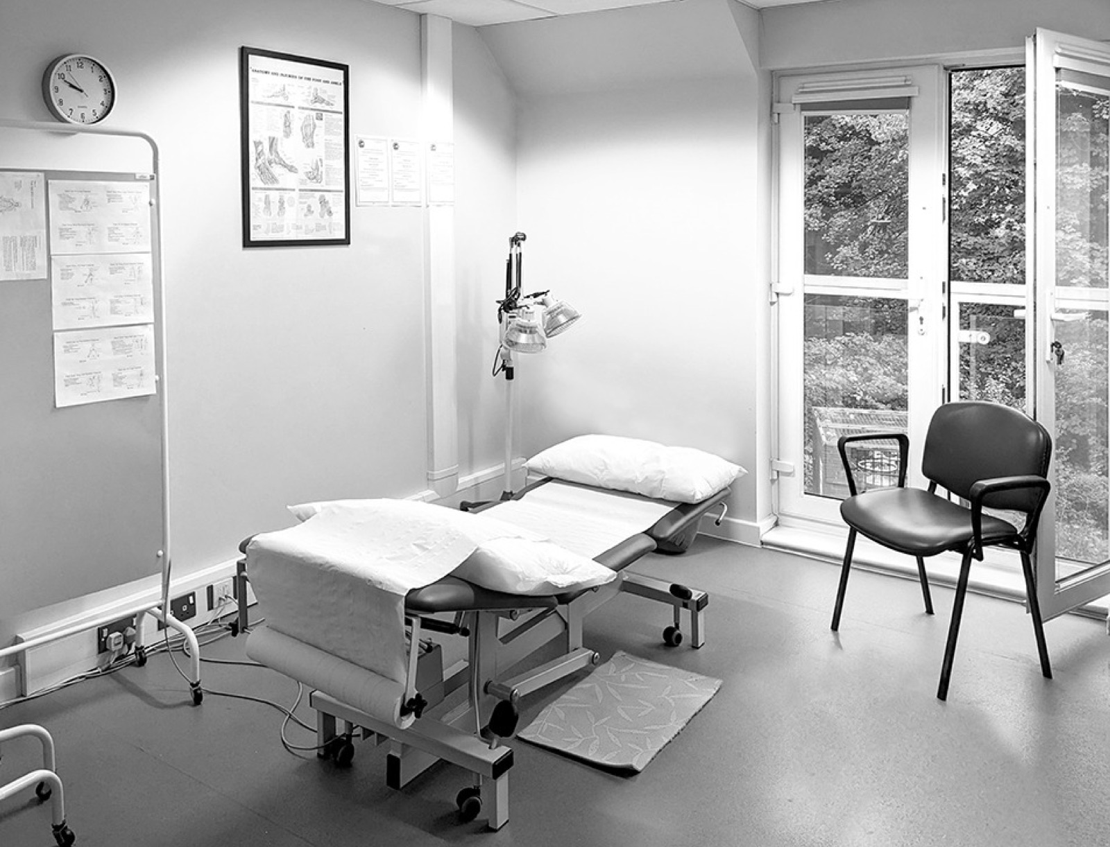 The treatment room at the Chiltern Neuro Centre